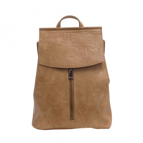 Chloe Convertible Backpack - Dark Sand